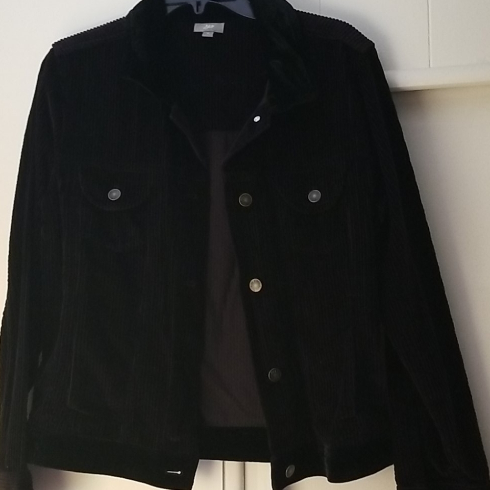 J. Jill black corduroy jacket